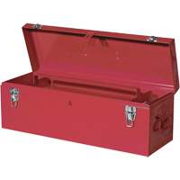 TB26 Steel Hand Tool Box, 8-3/4" D x 26" W x 9-3/8" H, Red Equipment World