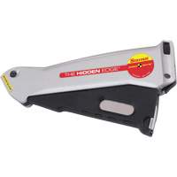 Hidden Edge<sup>®</sup> Knife, 19 mm, Steel, Aluminum Handle TGW580 | Equipment World