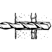 Rotary Rebar Cutters, 3/8", SDS-Plus Shank, Carbide Equipment World