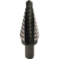 Step Drills, 1/16" Increments Equipment World