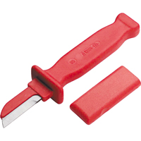 Couteaux à dénuder 1000 V a/dos de couteau isolés THZ505 | Equipment World