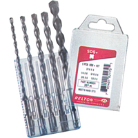 SDS+ Drill Sets, 5 Pieces, Alloy Steel Equipment World