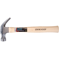 Hickory Handle Hammer, 16 oz., Wood Handle, 13" L Equipment World