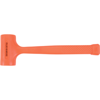 Dead Blow Hammer, 24 oz., Textured Grip, 12-3/4" L Equipment World