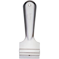 Razor Scrapers, High-Carbon Steel Blade, 1-1/2" Wide, Metal Handle Equipment World