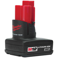 M12 Redlithium High-Capacity Battery, Lithium-Ion, 12 V, 3 A Equipment World