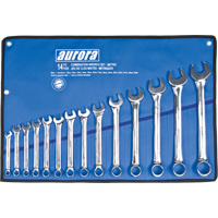 Wrench Set, Combination, 14 Pieces, Metric Equipment World