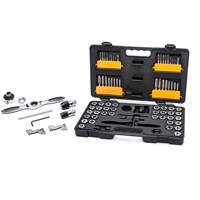 SAE/Metric Ratcheting Tap & Die Set, 77 Pieces Equipment World