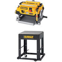 2-Speed Thickness Planer with Stand, 19-3/4" W x 22-1/2" L x 13-1/2" H, 20000 RPM No Load Speed Equipment World