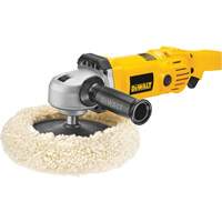 Variable Speed Polisher, 7"/9" Pad, 120 V, 12 A, 0-3500 RPM Equipment World