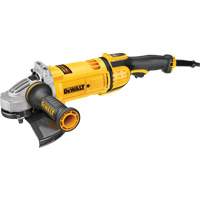 Large Angle Grinder with No Lock-On Switch, 9", 120 V, 15 A, 6500 RPM Equipment World