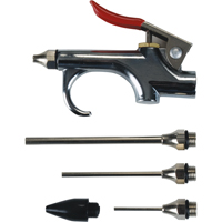 Blow Gun Kit with 5 Interchangeable Tips TLZ147 | Equipment World