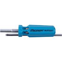 Multique Multi-Bit Screwdrivers, 2-1/2" L Equipment World