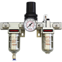 Airflo Modular Filter/Regulator & Lubricator (Gauge Included), 1/4" NPT Equipment World