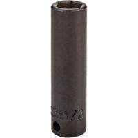 Socket, Impact, 1/2", 3/8" Drive, 6 Points, Deep Equipment World
