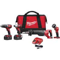 M18 Cordless Tool Combo Kit, Lithium-Ion, 18 V Equipment World