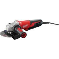 Small Paddle No-Lock Angle Grinder, 6", 120 V, 13 A, 9000 RPM Equipment World