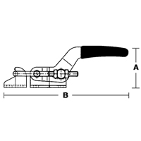 Latch Clamps - 300 Series, 360 lbs. Clamping Force Equipment World