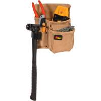 Demi-Tablier De Menuisier, Porte-outil multiple, Cuir, 4 Poches Equipment World