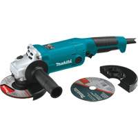 SJS Angle Grinder with Electric Brake, 6", 10.5 A, 10000 RPM Equipment World