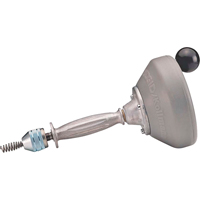 Hand Spinner with C-1IC Auger Cable #K-25-BP, Manual, Bulb, 25' Cable Length, 5/16" Cable Diameter Equipment World