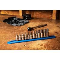 Jeu de douilles m&eacute;triques, Hexagonale, Prise 3/8", 12 mrcx Equipment World