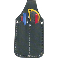 Utility Pouch, Knife Holder, Leather, 3 Pockets Equipment World