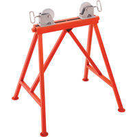 Adjustable Stand with Steel Roller #AR99, 36" Max. Pipe Capacity, 2500 lbs. Max. Weight Capacity Equipment World