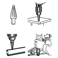 Step Drills, 1/32" Increments Equipment World