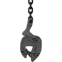 GX Plate Clamp with Chain Connector, 1000 lbs. (0.5 tons), 1/16" - 5/16" Jaw Opening Equipment World