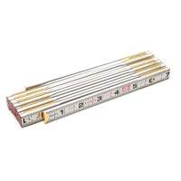 R&egrave;gle en bois pliante, 6' lo, Bois, Graduations de 1/6" Equipment World