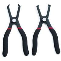 30° & 80° Offset Push Pin Plier Set, 2 Pieces Equipment World