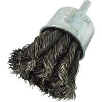 Knotted Wire End Brushes, 1" Dia., 0.014" Wire Dia., 1/4" Shank Equipment World