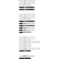 Jigsaw Blade, Bi-Metal, T-Shank, 4" L, 6 TPI Equipment World
