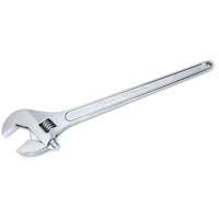 Adjustable Tapered Handle Wrench - Carded, 24" L, 2-7/16"/62 mm Max Width, Chrome/Polished Equipment World