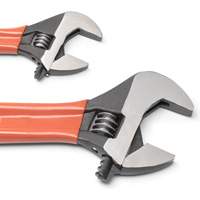 Black Oxide Wrench Set with Cushion Grips, Adjustable, 2 Pieces, Imperial and Metric Equipment World