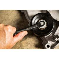 X6 Black Oxide Spline Ratcheting Wrench Set, Combination/Open-Ended, 7 Pieces, Metric Equipment World