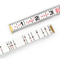 R&egrave;gle de maçon Red End, 6' lo, Bois, Graduations de 1/16" Equipment World