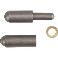 Weld-On Hinge, 0.315" Dia. x 1.575" L, Mild Steel w/Fixed Steel Pin TTV433 | Equipment World