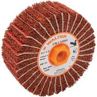 Two-In-One Turbo Drums, 4-1/2" Dia. x 2" W, 5/8"-11 Arbor, 60 Grit Equipment World