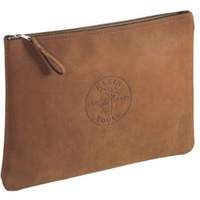 Sac &agrave; fermeture &agrave; glissi&egrave;re de portfolio en cuir pour entrepreneur, Porte-outil, Cuir, 1 Poches Equipment World
