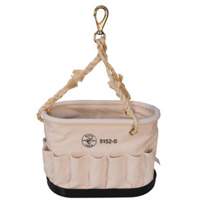 Oval Bucket, Canvas, 41 Pockets, Natural Equipment World