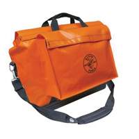 Vinyl Equipment Bag, Vinyl, 2 Pockets, Orange Equipment World