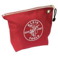 Pochette &agrave; outils &agrave; fermeture &eacute;clair, Toile, 1 pochettes, Rouge Equipment World