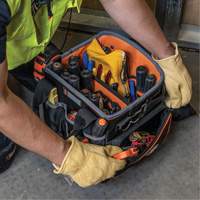 Fourretout Tradesman Pro, Nylon balistique, 40 pochettes, Noir/Orange Equipment World