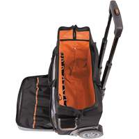 Sac &agrave; outils roulant Tradesman Pro, Polyester balistique, 24 pochettes, Noir/Orange Equipment World