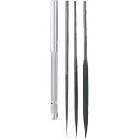 Needle File Set with Handle, 4 Pcs Equipment World