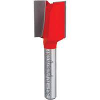 Router Bit - Double Flute Straight Bit, 5/8" Dia., 7/8" H, 2-1/8" L, 1/4" Shank Equipment World