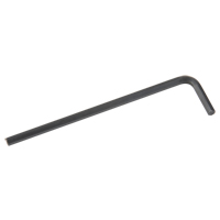 Long Arm Hex Key, Hex End, 4 mm x 4.09" L, L Shape Equipment World