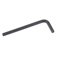 Short Arm Hex Key, Hex End, 5/32" x 2.5" L, L Shape Equipment World